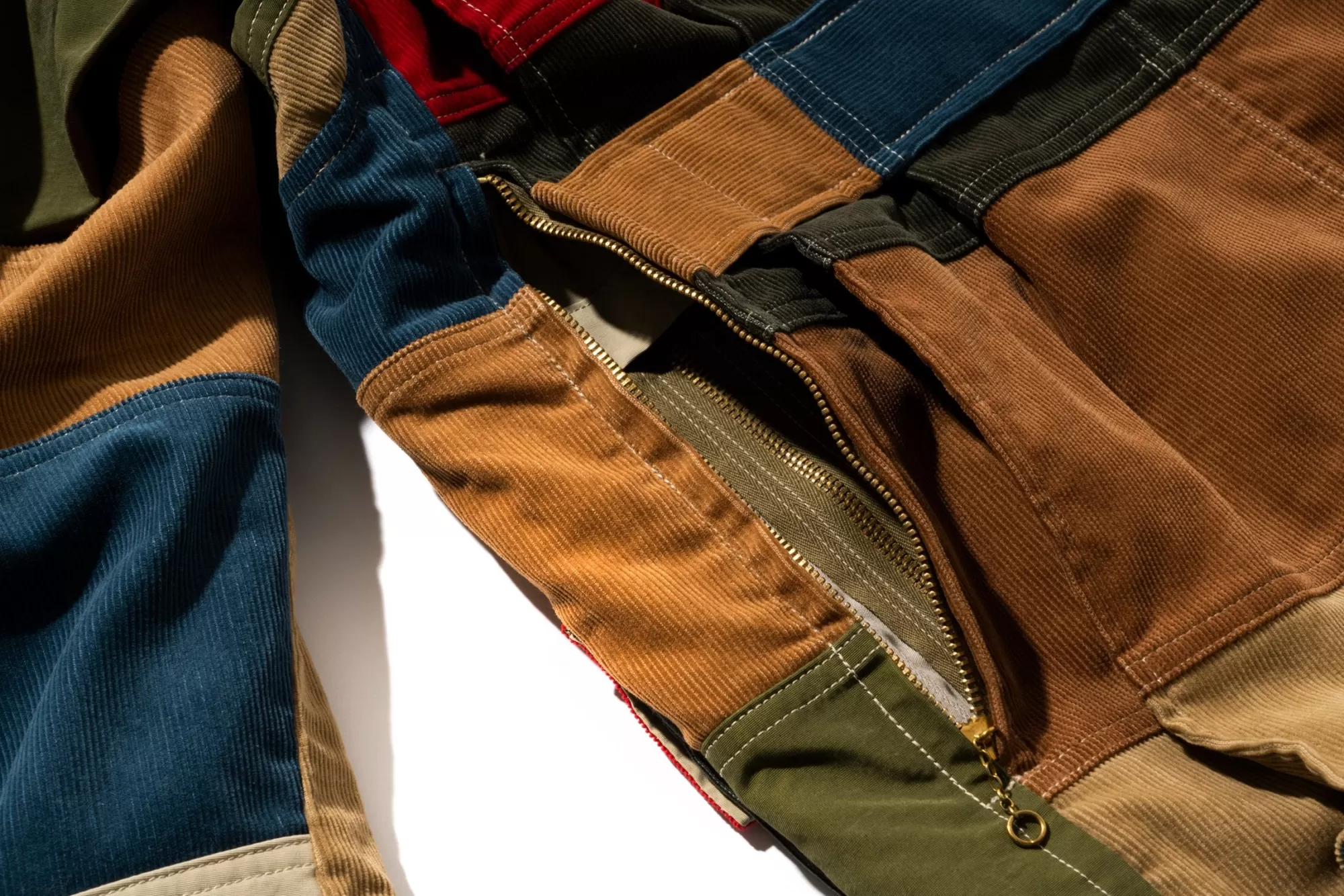 The Real McCoy's Recreation^Multicolor Corduroy Hunting Coat Tricolor