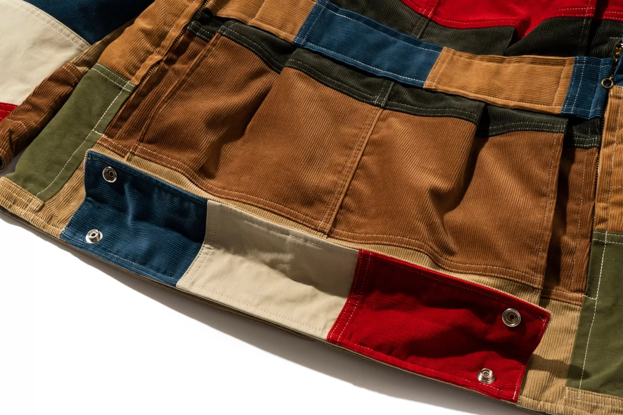 The Real McCoy's Recreation^Multicolor Corduroy Hunting Coat Tricolor