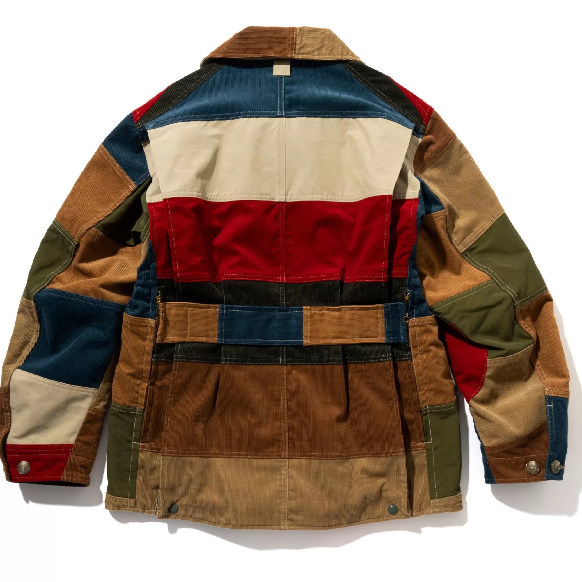 The Real McCoy's Recreation^Multicolor Corduroy Hunting Coat Tricolor