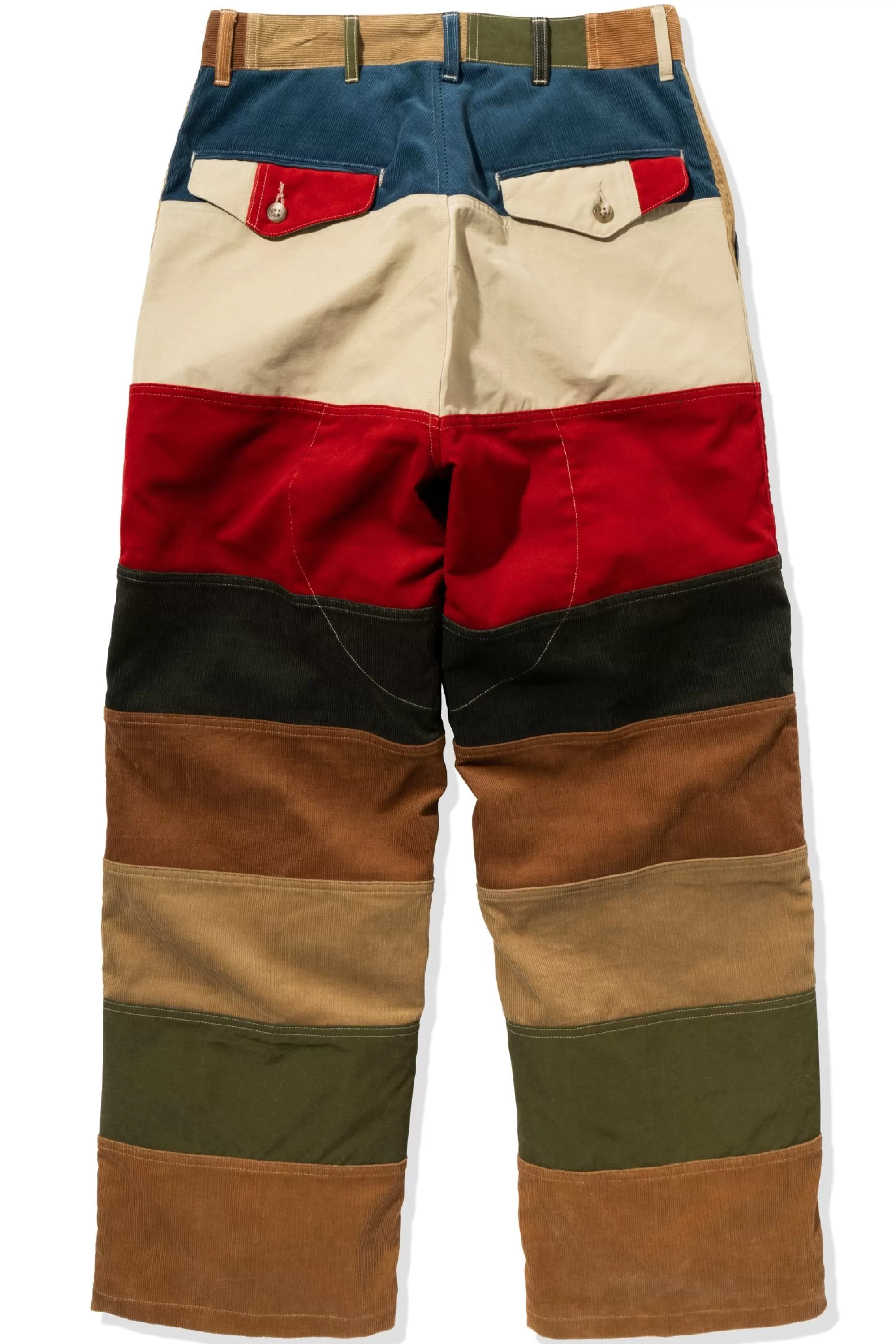 The Real McCoy's Pants^Multicolor Corduroy Hunting Trousers Tricolor