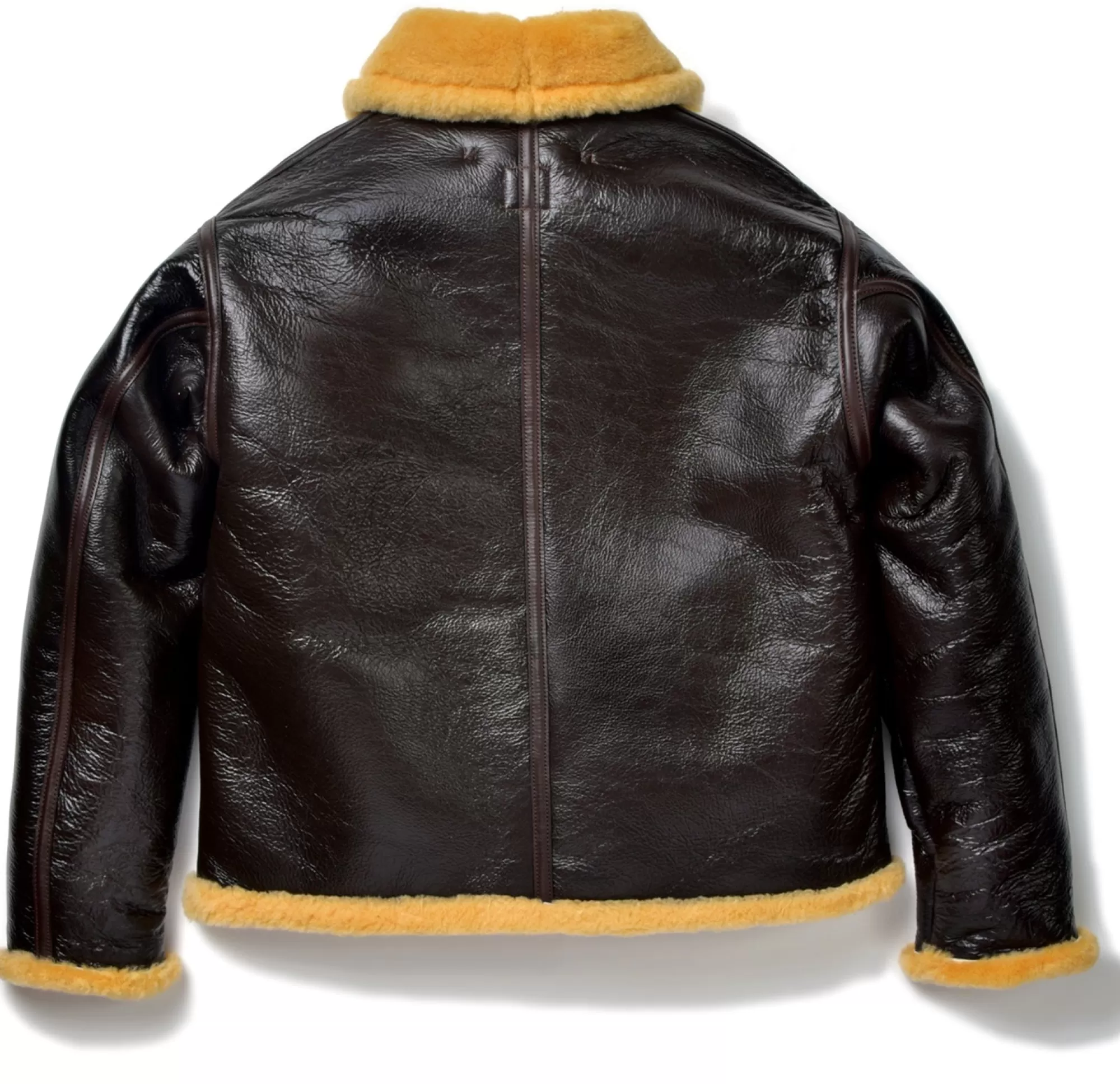 The Real McCoy's Leather^Type D-1/Patch Pocket Modify Sealbrown