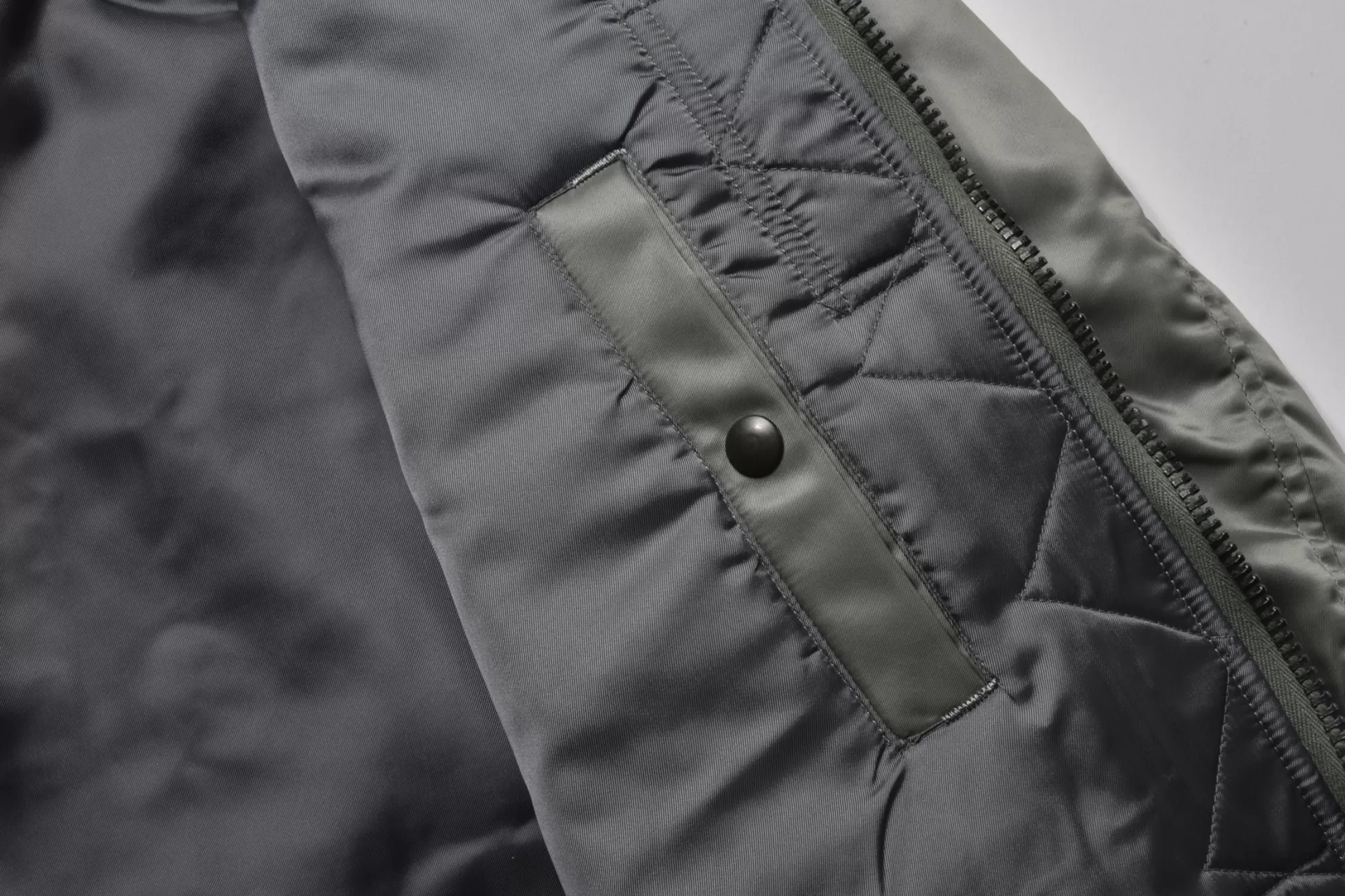 The Real McCoy's Military^Type Ma-1 Real Mccoy Mfg. Co. 154 Sage Green